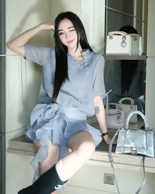 เดรส + กางเกง