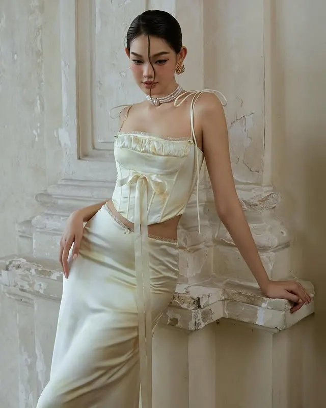 SAHARA เสื้อ+กระโปรง