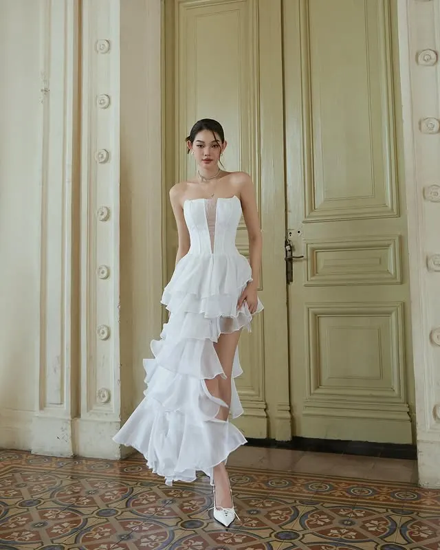 WHITE MOON DRESS