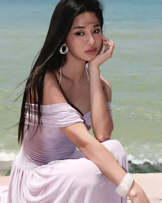 เดรส + ผ้าคาดไหล่