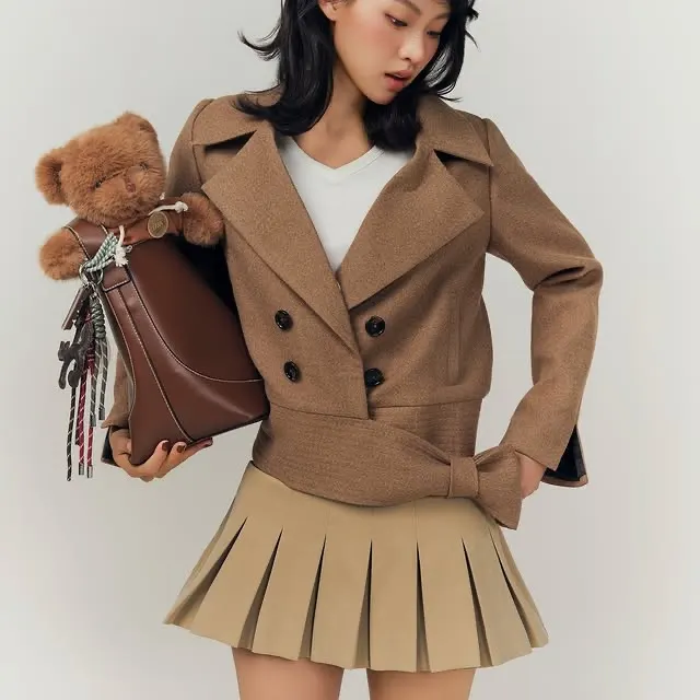 Jacket +Top + skirt