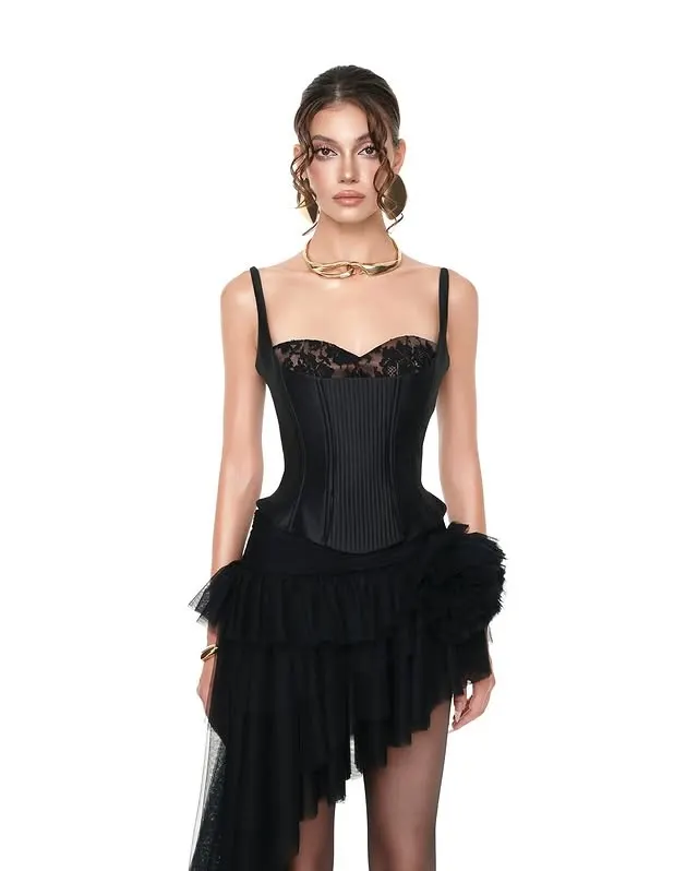Darcy set เสื้อ + กระโปรง