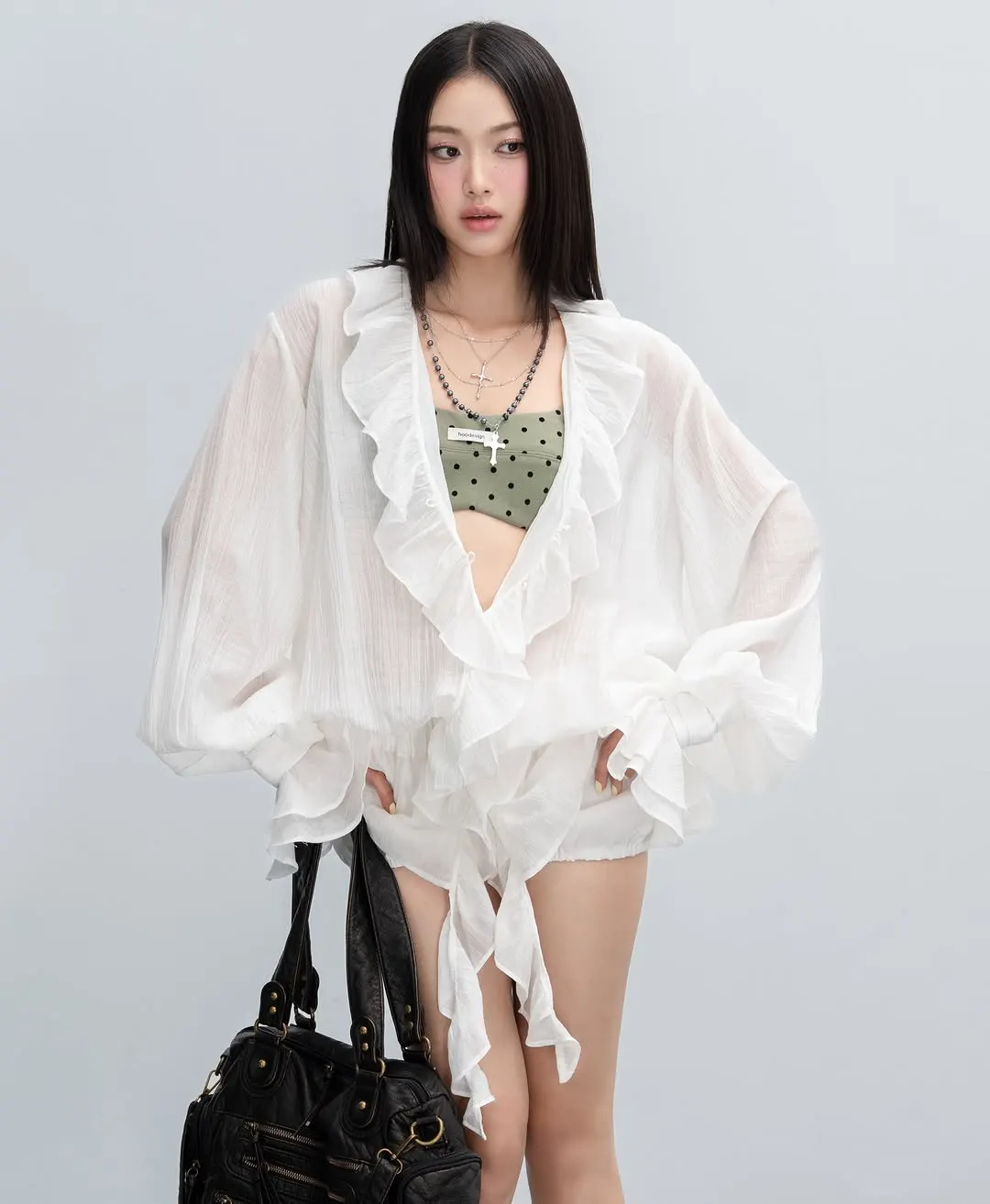 Hoo design Alina White Set with Jem Bra