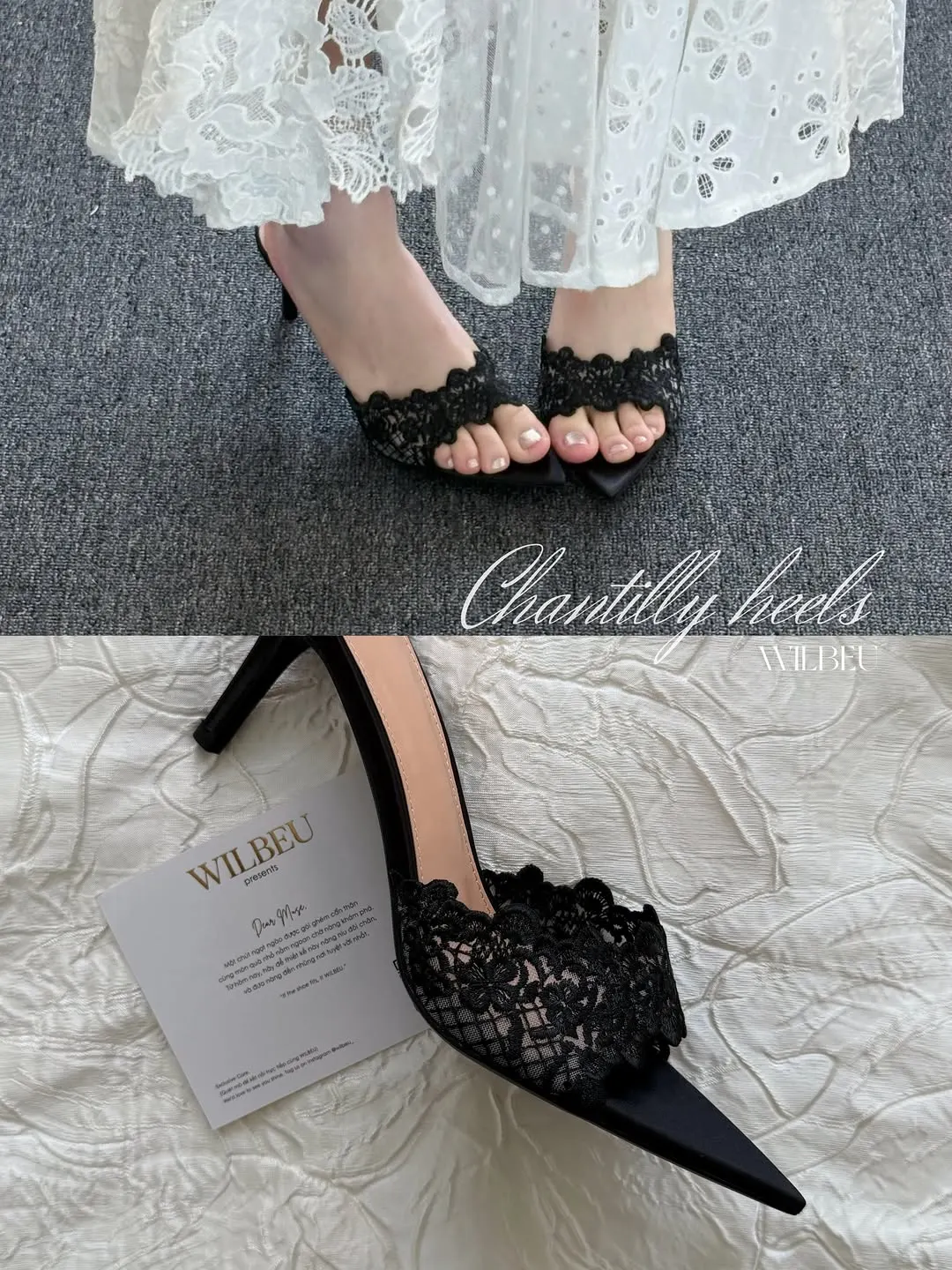 Chantilly Heels