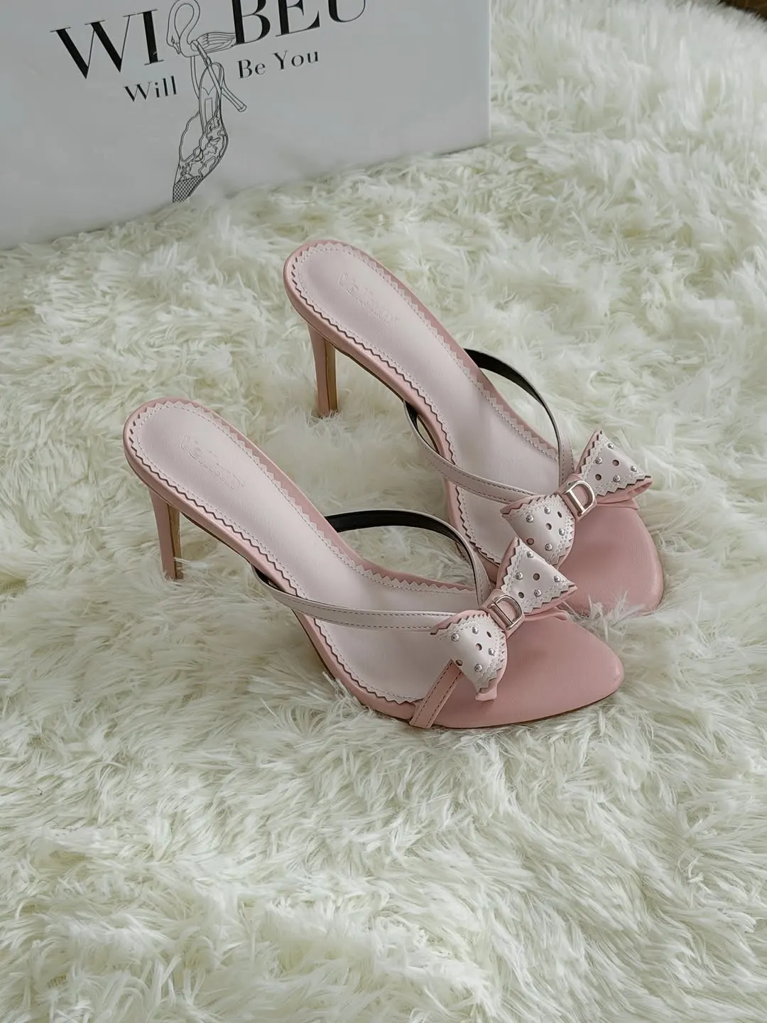 รองเท้าส้นสูง สไตล์ Coquette