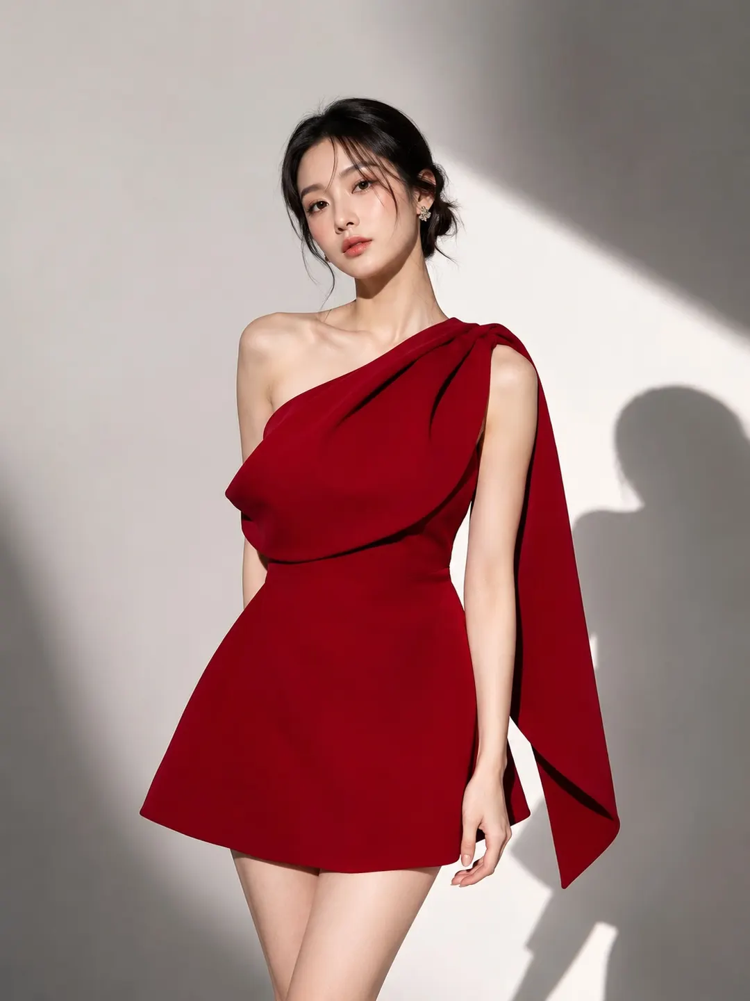 ♥️♥️♥️ สีแดง Lucie Dress