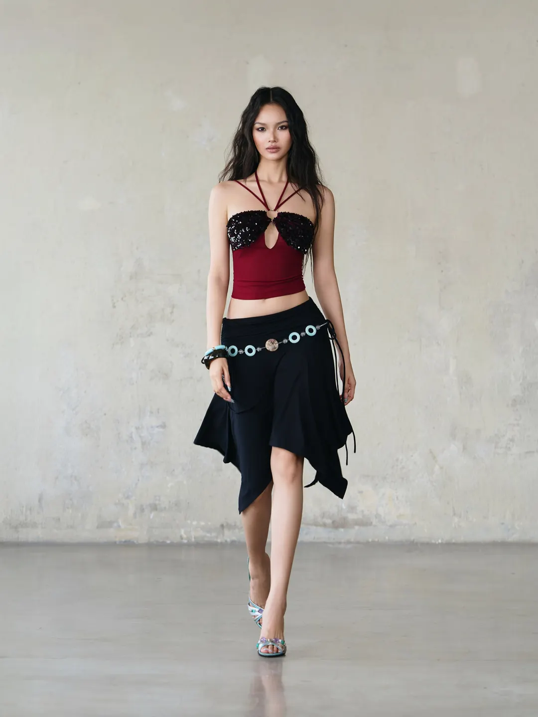 MOSAIC by Feiin - Mora Top & Noir Skirt Set