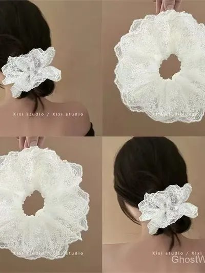 โดนัทมัดผมแบบรูดริบบิ้น 3