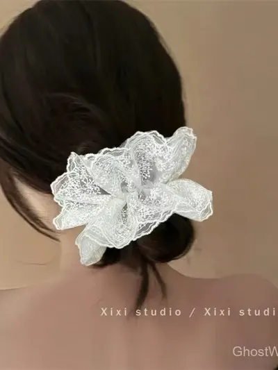 โดนัทมัดผมแบบรูดริบบิ้น 2