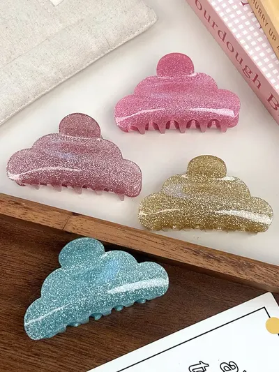 ☁️🩵 Cloudhairclip  สีฟ้า 4