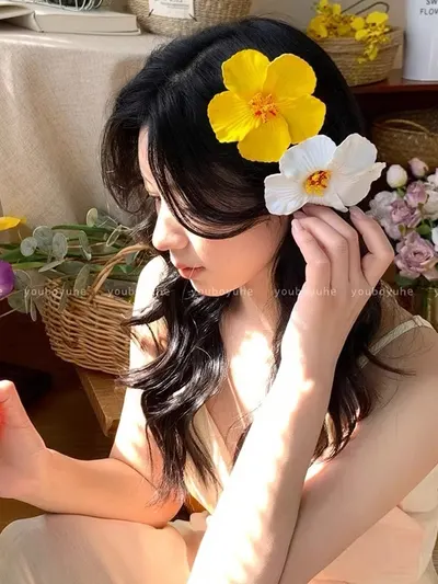 กิ๊บผมชบา 💛🧡💛🧡💛 5