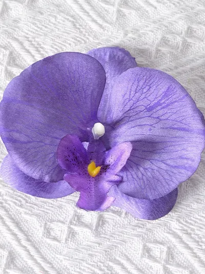 กิ๊บกล้วยไม้สีม่วง 02 2