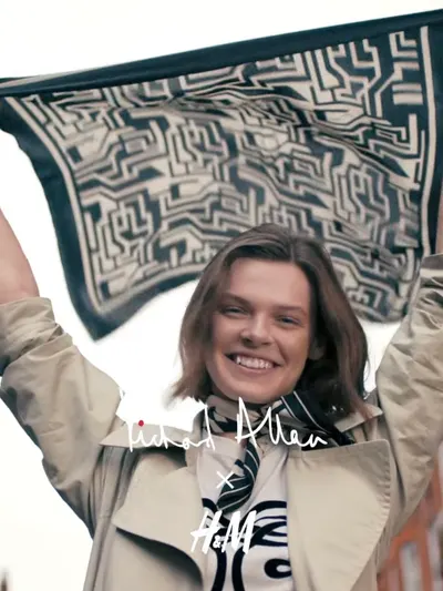 ผ้าคลุมไหล่ H&M 2