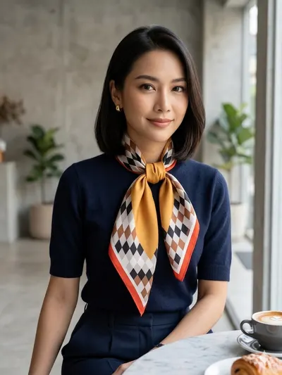 ผ้าพันคอ Pomelo 2