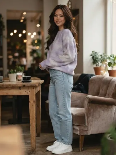 COATOVER Tie Dye Wool Sweater 3