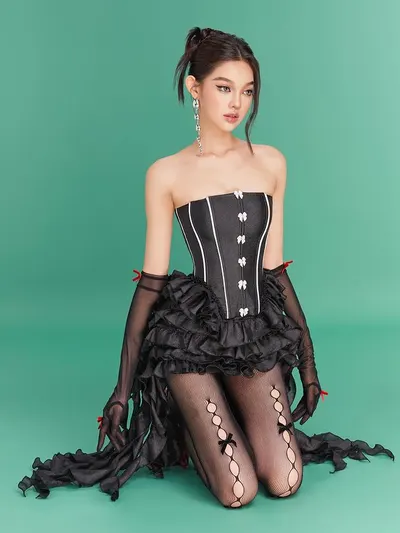 372 คอร์เซ็ท+กระโปรง Seren Set 2