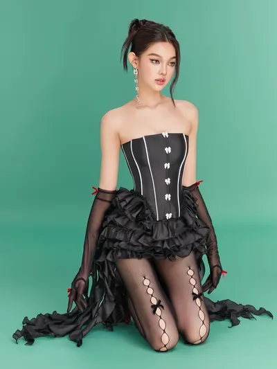 372 คอร์เซ็ท+กระโปรง Seren Set 5