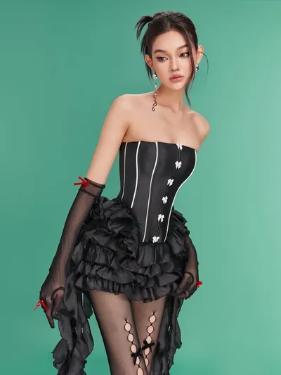 372 คอร์เซ็ท+กระโปรง Seren Set 6