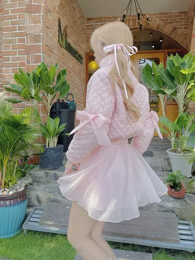 fullset sulli dress + jacket Set 2 ชิ้น 4