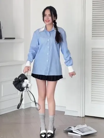 Lowe Blouse เสื้อ+กระโปรง 2