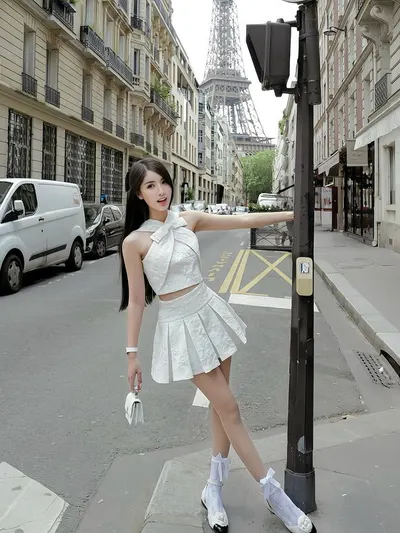Raffine Set เสื้อ+กระโปรง 4