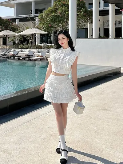 Raffine Set เสื้อ+กระโปรง 9