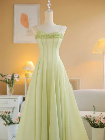 MATCHA DRESS แม็กซี่เดรสสายเดี่ยว 2