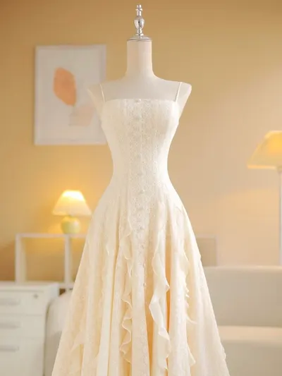 Jimy dress แม็กซี่เดรสสายเดี่ยว 1
