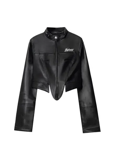 แจ็คเก็ต BASIC LOGO CROPPED JACKET 1