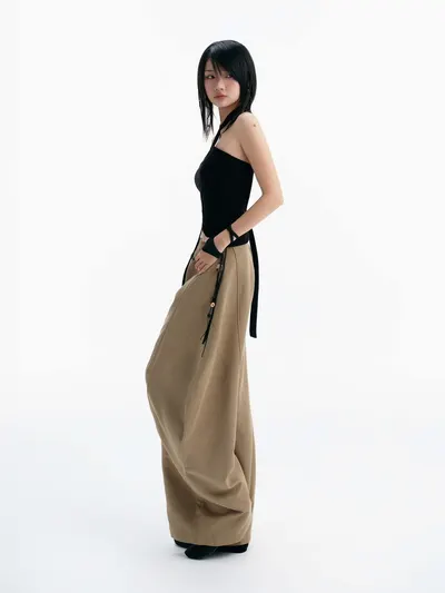 CHERIE HALTER TOP
 LUFT PANTS (CAPPUCCINO) 4