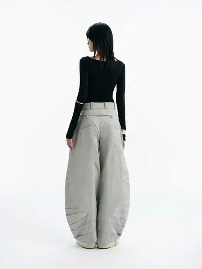 BISOU LONG SLEEVE TOP (BLACK)
DESMON PANTS 8