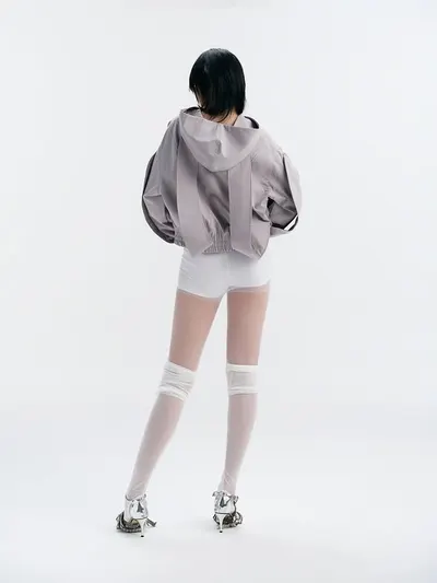 แจ็คเก็ต + กางเกงขาสั้น BLUEBELL JACKET (GREY) 7