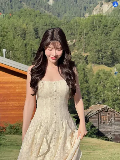 Jimy dress แม็กซี่เดรสสายเดี่ยว 2