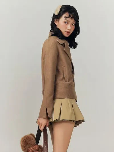 Jacket +Top + skirt 3
