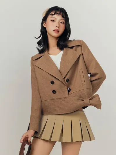 Jacket +Top + skirt 4
