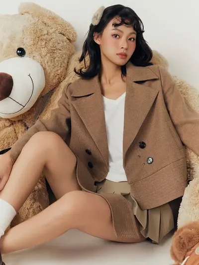 Jacket +Top + skirt 7