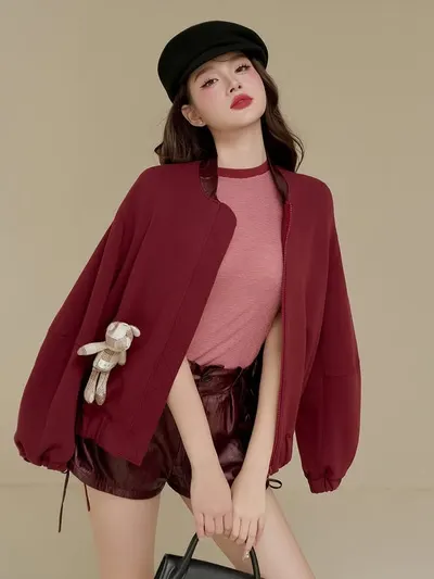Jacket + Top + Short + Teddy 2