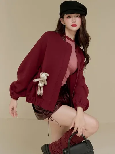 Jacket + Top + Short + Teddy 6
