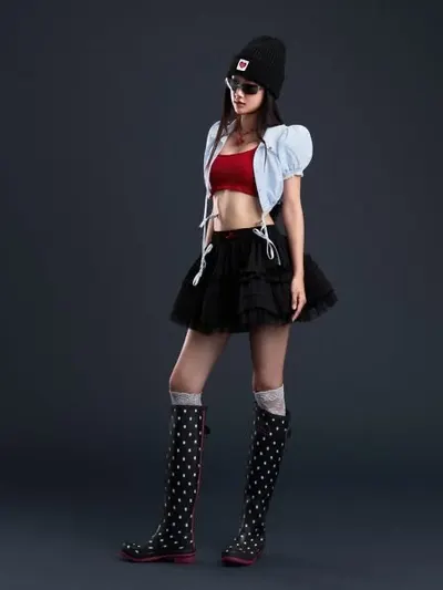 RIOT CROPTOP + ABYSS TOP + ABYSS SKIRT 5