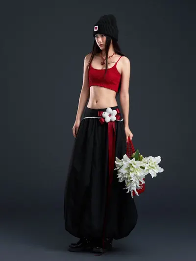RIOT CROPTOP + LANTERN SKIRT + CHARM LANTERN 3