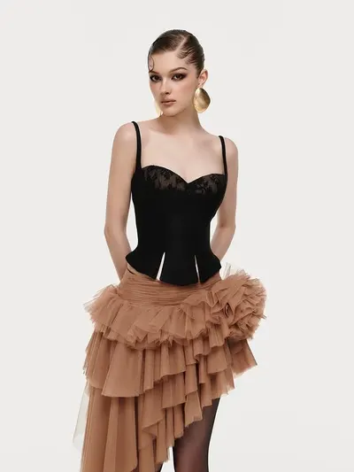 Darcy set เสื้อ + กระโปรง 5