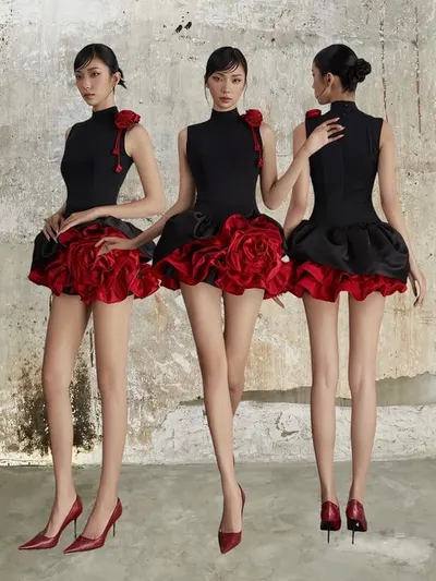 Rose Dress 8