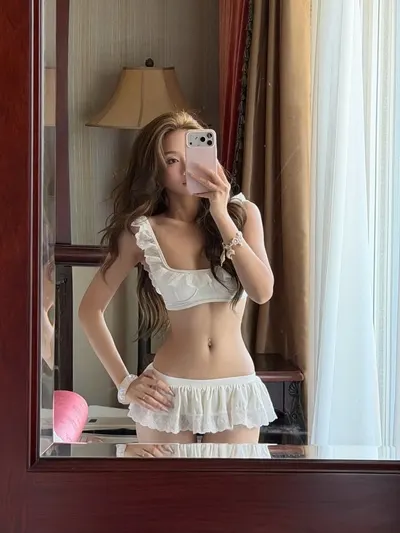 Alice Bikini ชุดบิกินี่แต่งระบายลูกไม้ 4