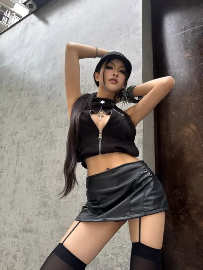 Is Me - IRIS HALTER TOP & COCO MINI SKIRT 3