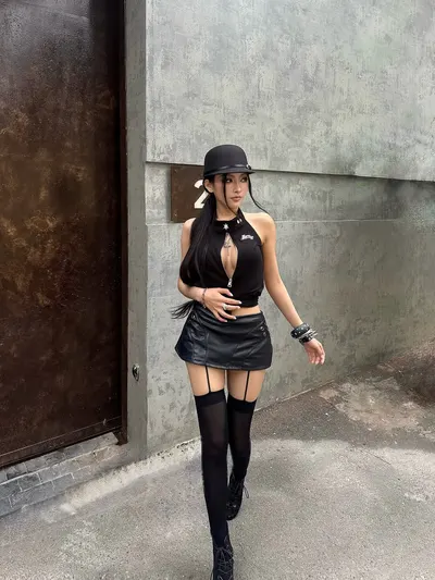 Is Me - IRIS HALTER TOP & COCO MINI SKIRT 4