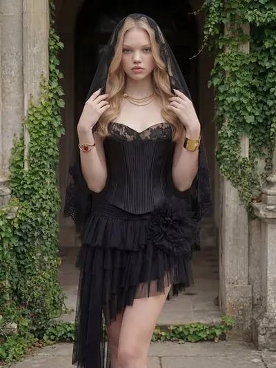 Darcy set เสื้อ + กระโปรง 6
