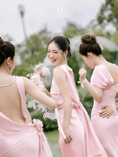 Ethereal Dress Pink 2