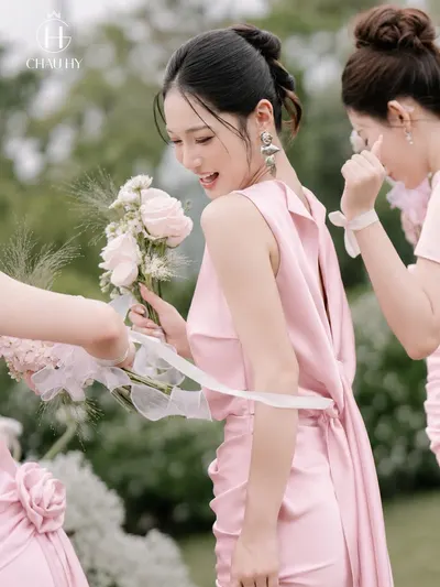 Ethereal Dress Pink 3