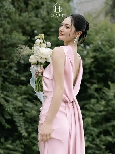 Ethereal Dress Pink 4