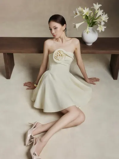 Eliza dress by Pétale de Soie 6
